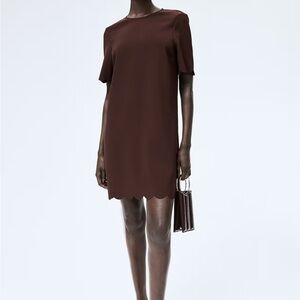 Elegant Burgundy Dress H&M NWT